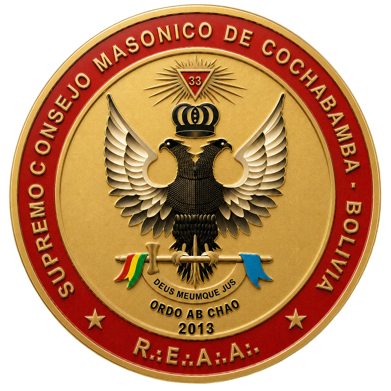 Escudo del Supremo Consejo Masónico de Cochabamba