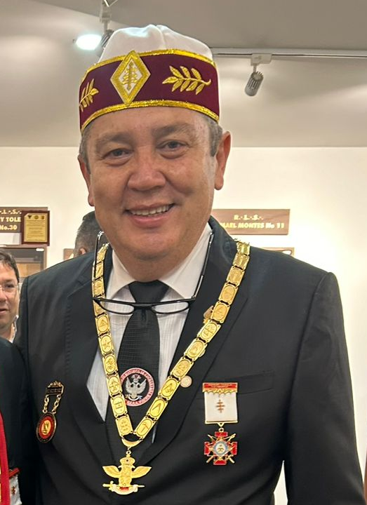 IL:. y Pod:. H:. Humberto Garcia Iriarte, 33° — Soberano Gran Comendador